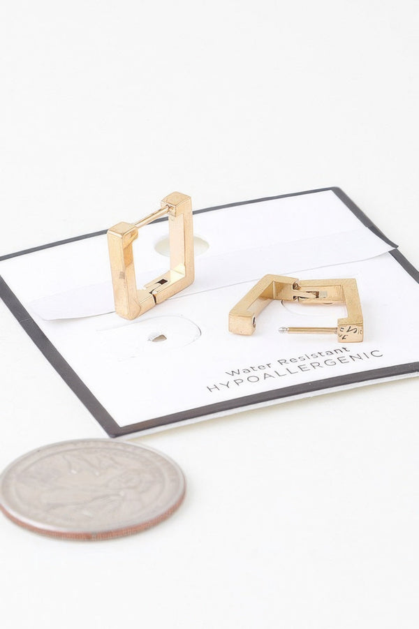 Shiny Cubic Hoop Earrings - | SmartBuyApparel