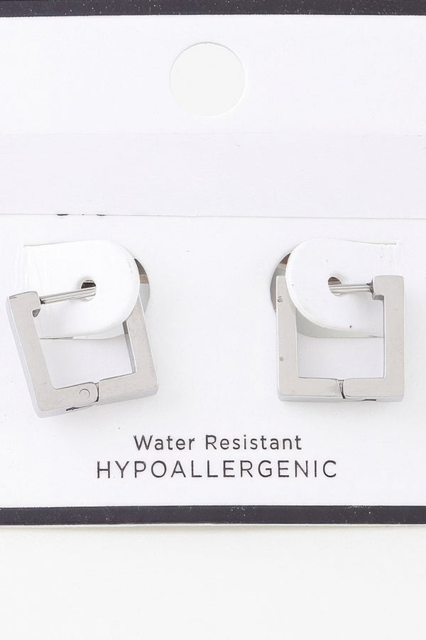 Shiny Cubic Hoop Earrings - | SmartBuyApparel