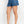 Smocked Waist Ruffled Denim Shorts - | SmartBuyApparel