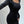 SOHEIL Black Velvet Foil Print Bodycon Dress with Square Neck - SmartBuyApparel - Women Long Dresses