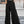 Solid Ruffle Button Wide Leg Pant - | SmartBuyApparel