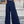 Solid Ruffle Button Wide Leg Pant - | SmartBuyApparel