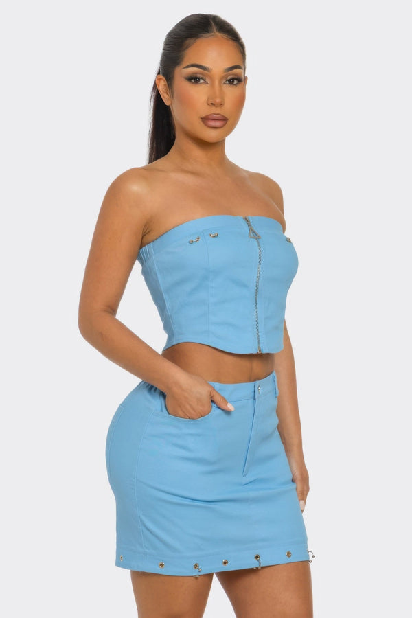 Space Girl Skirt Set - Set - SmartBuyApparel