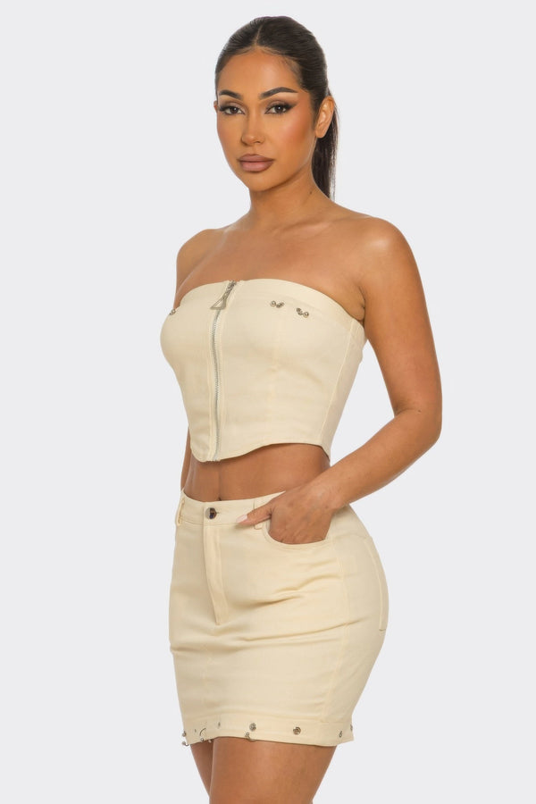 Space Girl Skirt Set - Set - SmartBuyApparel