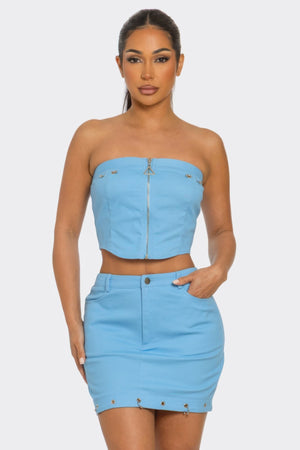 Space Girl Skirt Set - Set - SmartBuyApparel