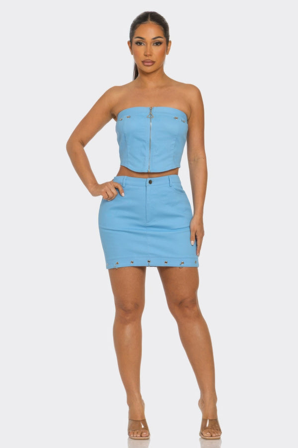 Space Girl Skirt Set - Set - SmartBuyApparel