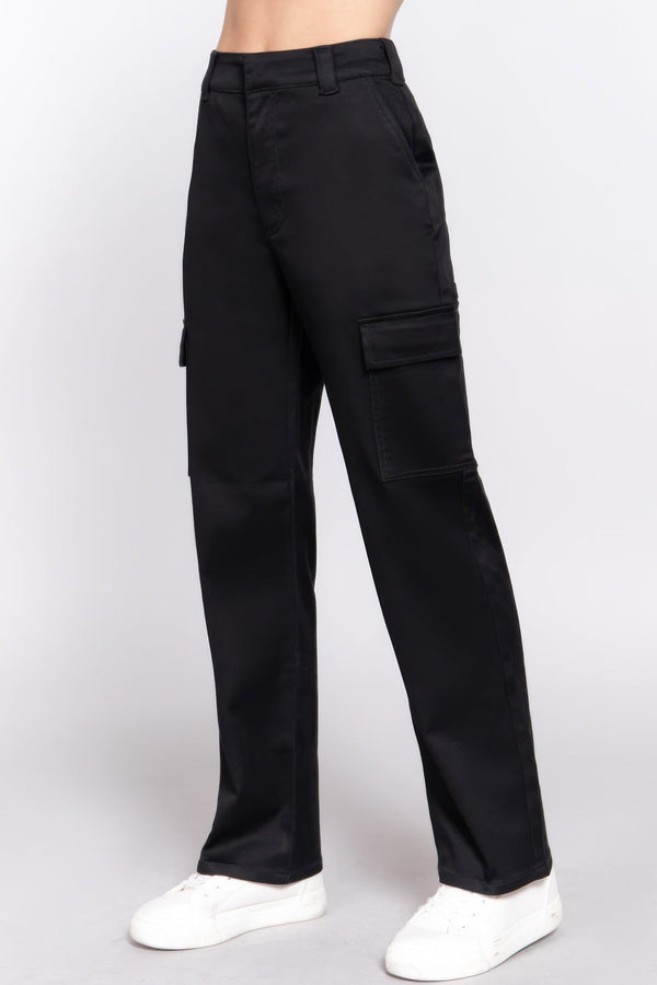 Straight Fit Long Pants - | SmartBuyApparel
