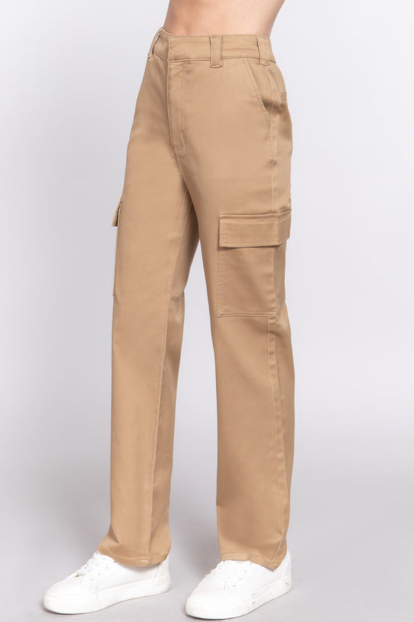 Straight Fit Long Pants - | SmartBuyApparel