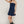 Strapless Stretch Denim Mini Pleats Dress - Dress - SmartBuyApparel