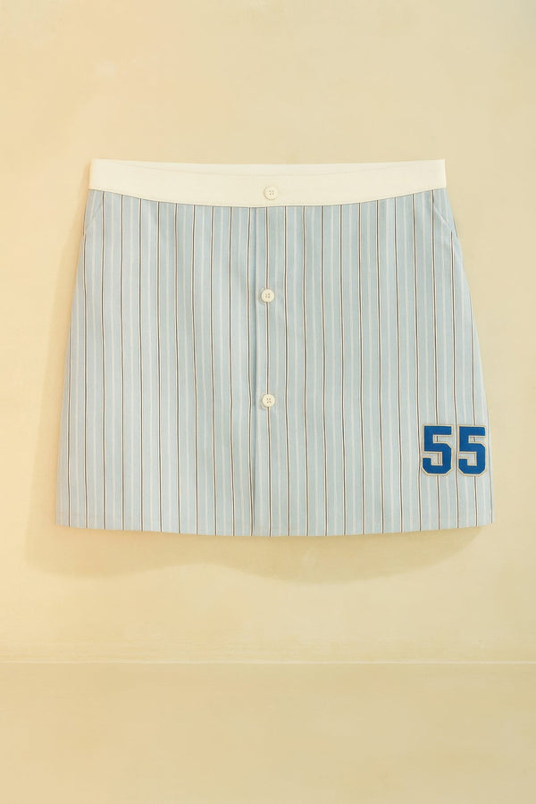 Striped 55 Skort - Skort - SmartBuyApparel