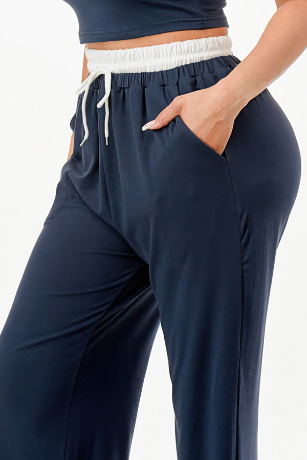 Tank Top And Sweatpants Set - Set - SmartBuyApparel