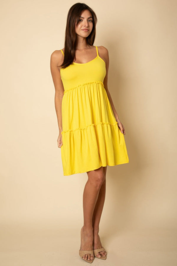 Tiered Cami Swing Dress - Dress - SmartBuyApparel