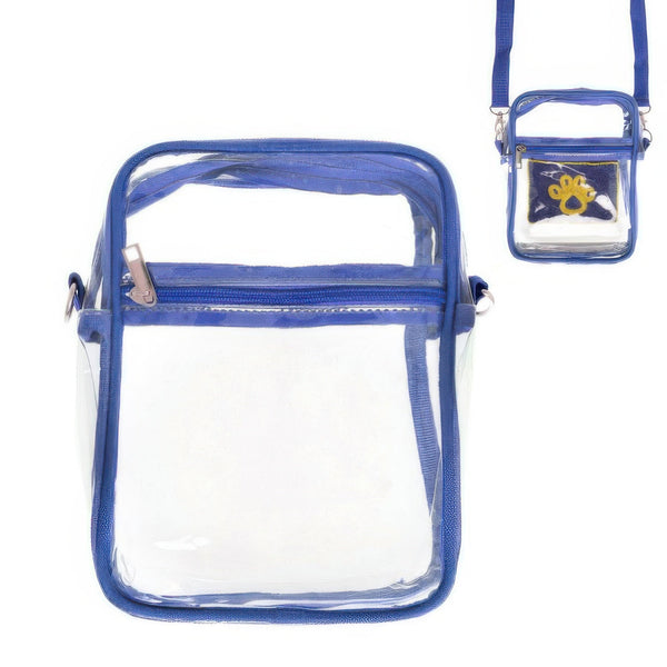 Transparent Stadium Clear Crossbody Bag - | SmartBuyApparel
