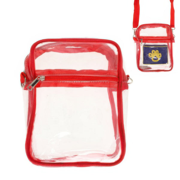 Transparent Stadium Clear Crossbody Bag - | SmartBuyApparel