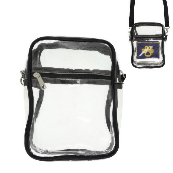 Transparent Stadium Clear Crossbody Bag - | SmartBuyApparel