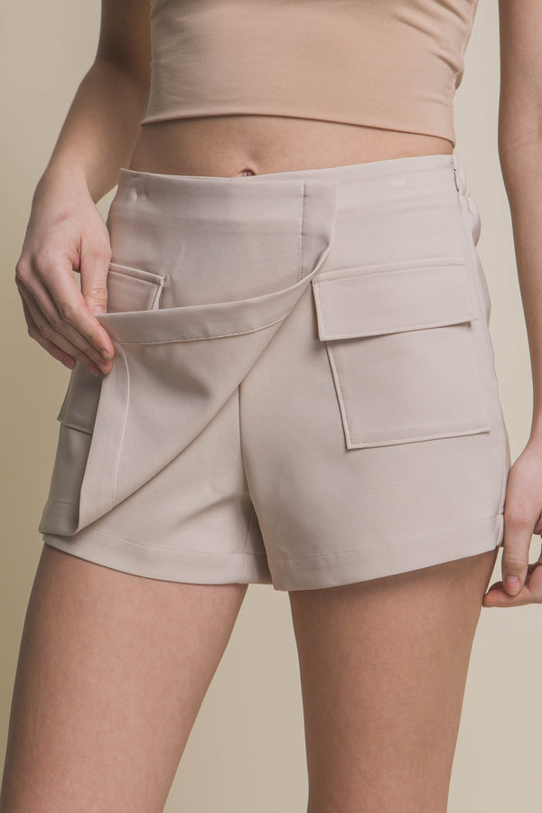 Vertigo Skorts With Cargo Pockets - Skort - SmartBuyApparel