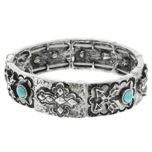 Western Cross Stretch Bracelet - | SmartBuyApparel
