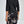 Clasi Women's Solid Color Coat & Flower Print Dress 2pcs/Set (Black)