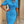 Privé Solid Puff Sleeve Bodycon Dress (Blue)