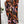 Lady Women's Printed Batwing Sleeve Split Hem Top And Wide Leg Pants Set (Pink)