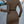 Clasi Women's Geometric Pattern Button Decorated Dress(Brown)