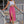 Button Front Denim Skirt (Hot Pink)