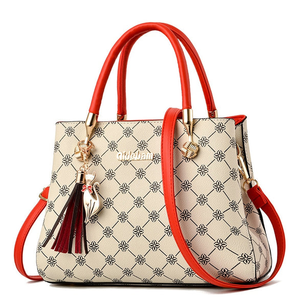 NEWPOSS Fashion shoulder bag PU leather totes purses Female leather messenger crossbody bags Ladies handbags