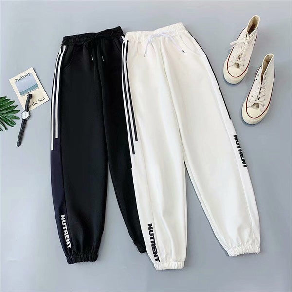 Women's Baggy Loose Sports Pants/joggers-high Waisted Trousers