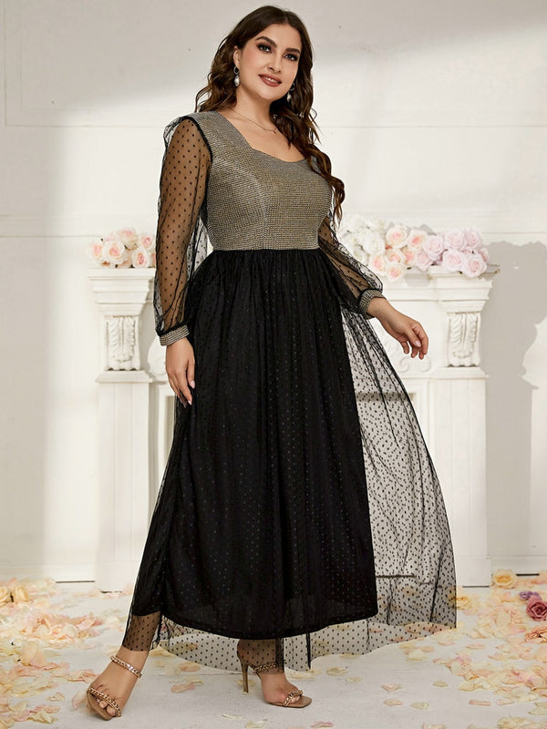 Plus Size Maxi Dress Long Large Fashion Chic Elegant Party Evening Wedding Festival Clothing