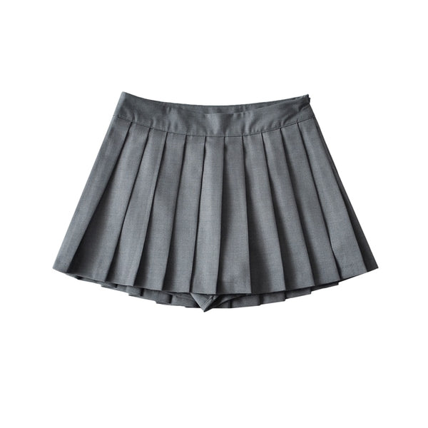 Summer Pleated Skirt High Waisted Women Sexy Mini Skirts Vintage Black Skirt Korean Tennis Skirts White Short Skirt Casual
