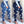 Load image into Gallery viewer, Plus Size Heart Print Skinny Distressed Jeans Mom Vintage Streetwear Women Blue Stretchy Sexy Melody Pencil Denim Pants Y2K
