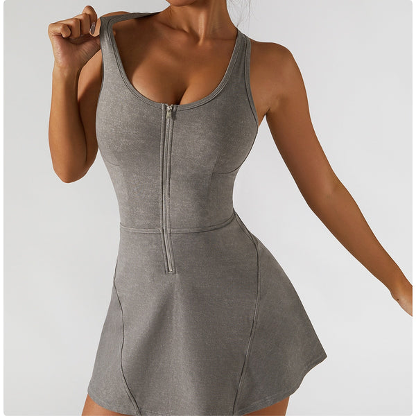 Tennis Skirt For Women Sports Dress Tennis Suit Naked Yoga Set Gym Skirt Shorts Dress Female Beach Tennis Fitness Golf Skirts