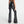 Load image into Gallery viewer, Women Slim Black Matte Leather Flare Pants High Waist Casual PU Faux Leather Wide Leg Boot Cut Trousers Bodycon Clothing Custom
