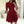 Load image into Gallery viewer, Elegant Women Solid Half Sleeve Party Dress Autumn Casual Zipper Knee-length Midi Dresses Ladies Big Swing Club Dress Vestidos
