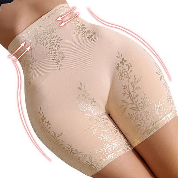 Body Girdle, Body Contortions High Waists, Hip Lifts, Gold Stamping Safety Leggings Graphene Moisturizing Underwear Drop